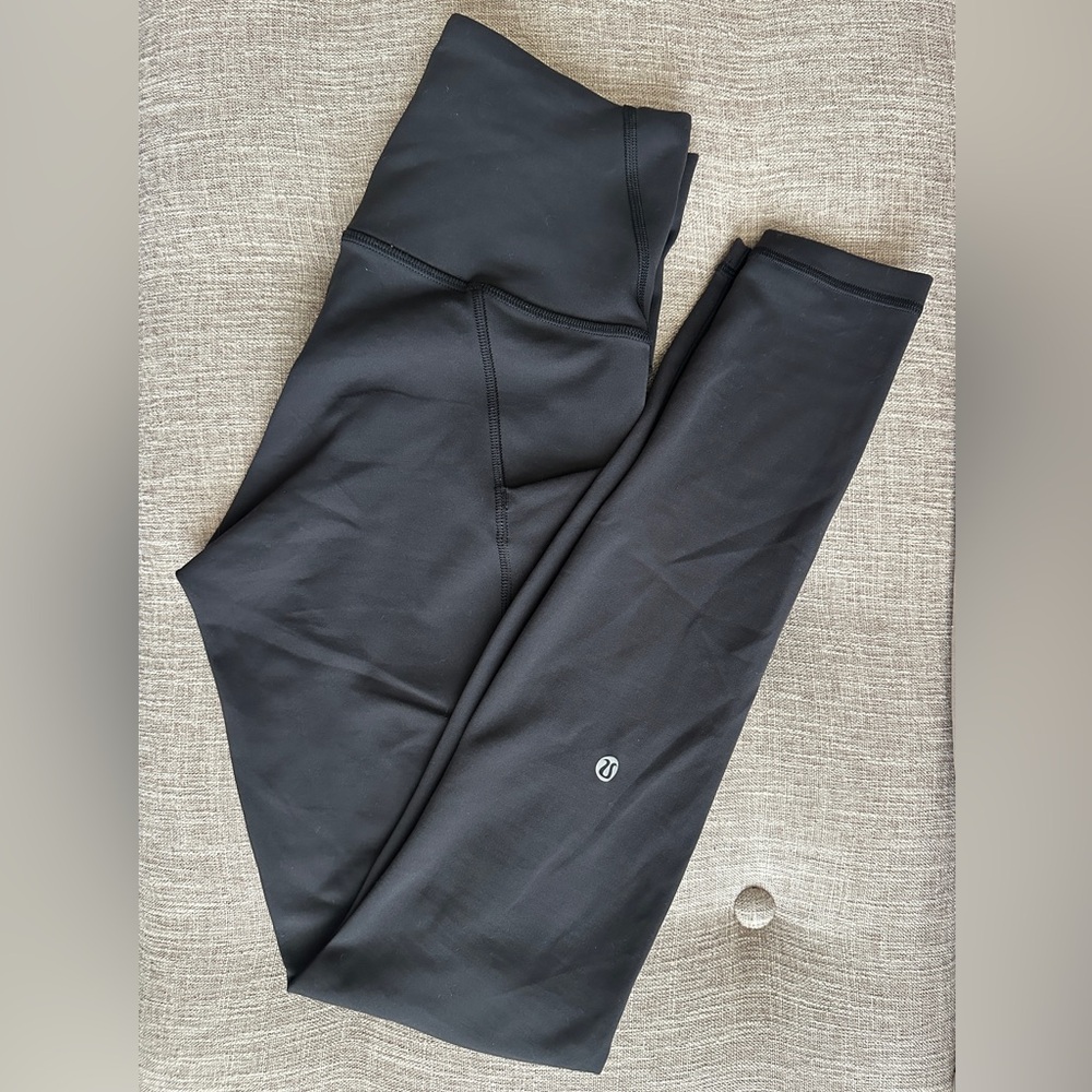 Lululemon Wunder Train High Rise Leggings with Pockets 28”